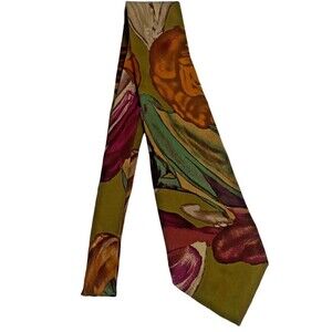 #7505 J. T. Beckett Autumn Multi colors Mens necktie Silk Tie Classic 3.75 wide